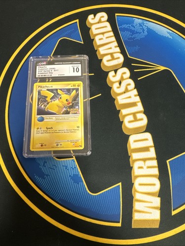 Pikachu graded CGC 10 for sale on eBay