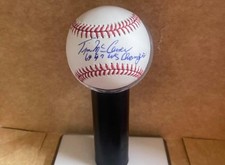 TIM MCCARVER CARDINALS 64 67 WSC SIGNED AUTOGRAPHED M.L. BASEBALL BECKETT AUTH
