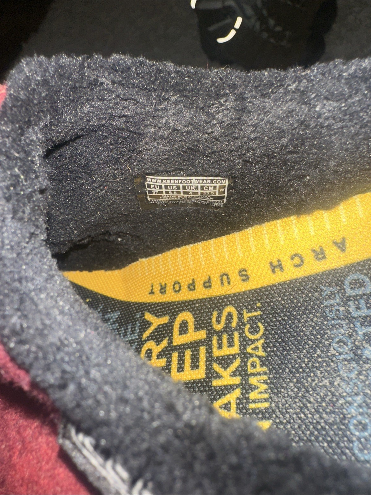 Scarpe slip on donna KEEN Cush Howser marrone foderate trapuntate 6 5