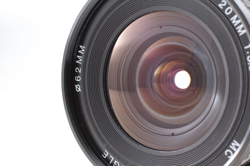 🎦👀🌟N MINT🌟 Cosina Mc Wide Angle 20mm F3.8 For Nikon Ai-S Mount From JAPAN - Image 2 of 4