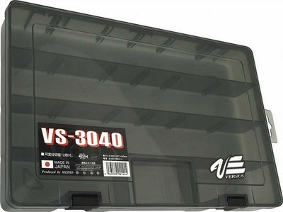 Meiho Versus 3040 Adjustable Compartment Case - Black