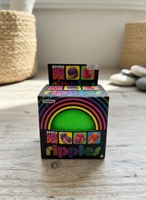 Schylling Super Nee Doh Ripples Stress Ball Green Sensory Fidget Toy SNDRP New