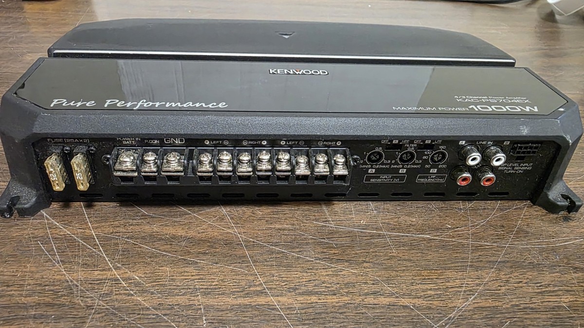 Kenwood KAC-PS704EX 4/3 Channel Power Amplifier | eBay