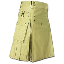 Cargo Utility Kilt for Active Men