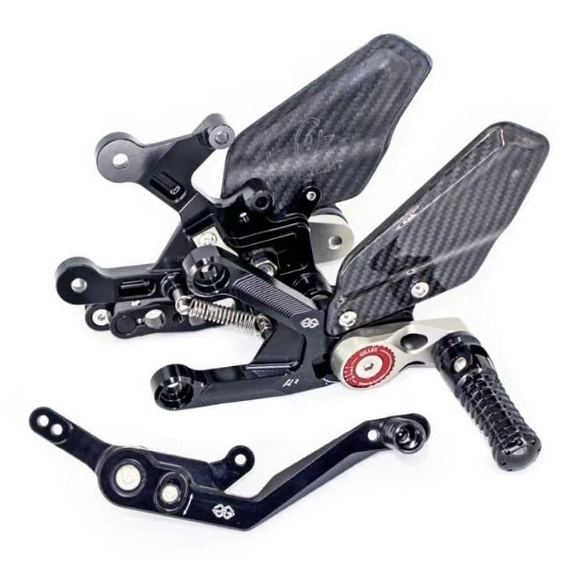 Reposapiés para carreras de fibra de carbono para motocicleta Honda CBR1000RR/R Foto 4 de 4
