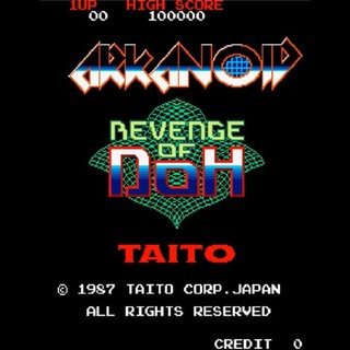 Arkanoid -Revenge of DOH　(without Paddle) PCB (P.C.Board) Arcade #09070885