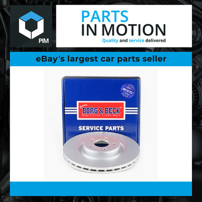 2x Brake Discs Pair Vented Front 336mm BBD6265S Borg & Beck Set 1569253 Quality