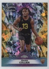 2024-25 Topps Chrome Sapphire Edition Selections Gold 48/50 Isaiah Collier 1ny5