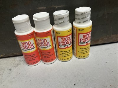 Mod Podge Complete Decoupage Kit-four 2oz Bottles Waterbase Sealer/glue