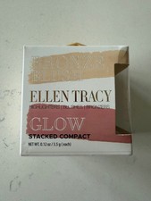 Ellen Tracy Blending Stacked Compact 6 Shades Highlight Blush Bronzer New