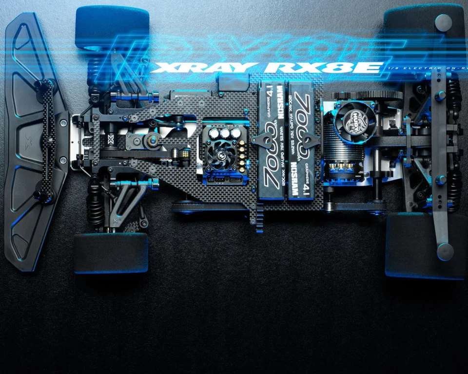 XRAY RX8E 2026 1/8 On-Road Electric Competition Racing Car Kit [XRA340154] - Image 4 of 4