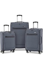 Samsonite Ascella  3.0 Softside Expandable Luggage With Spinner Wheels 3PCs Set 