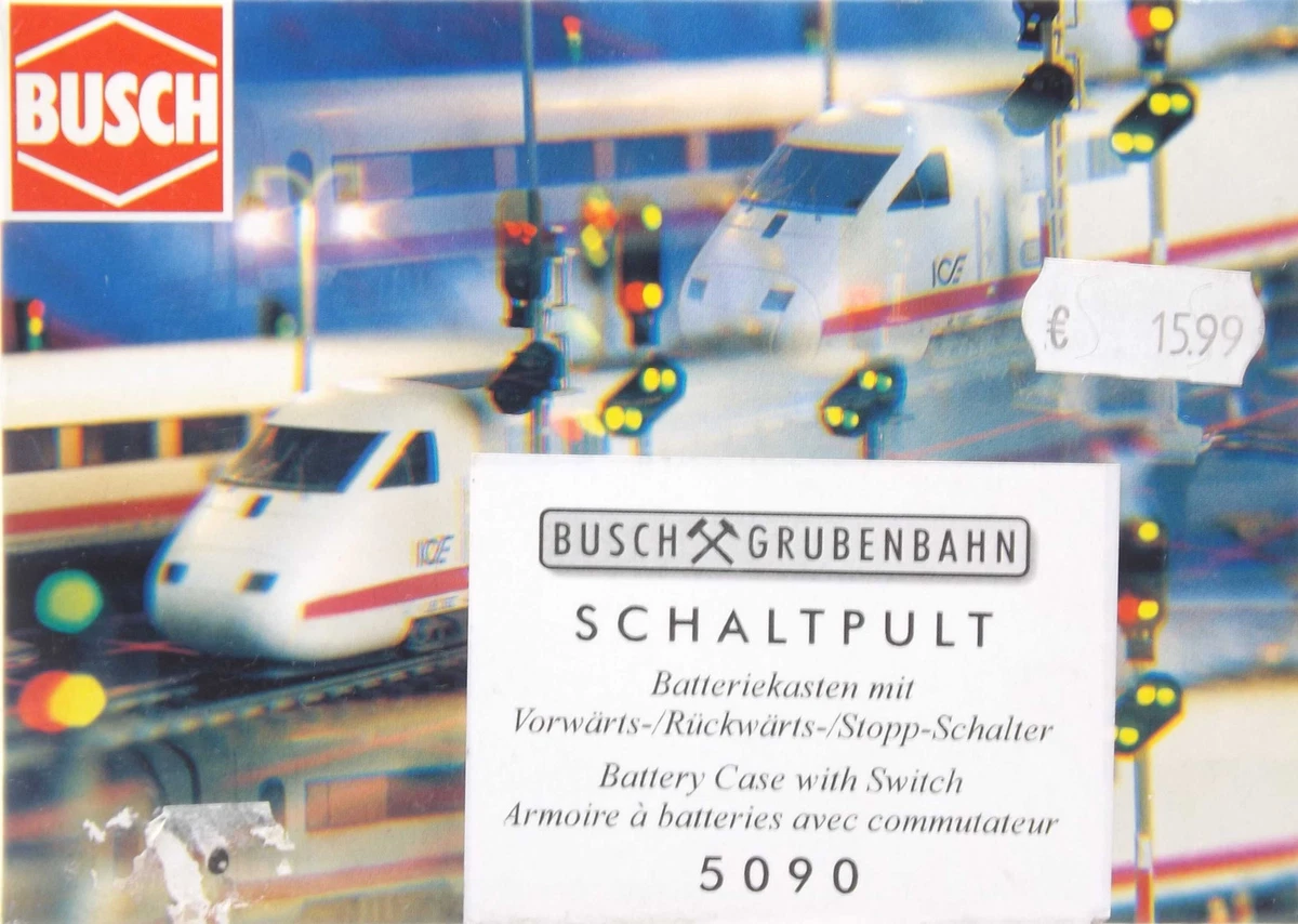Busch 5091 H0. Metallplatten für Grubenbahn