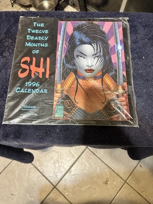 12 DEADLY MONTHS OF SHI 1996 Calendar, Still Sealed, Crusader, NEW - FREE SHIP -