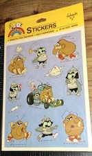 vintage stickers Hallmark Rainbow Brite The Bad Guys 1 Pkg 4 Sheets