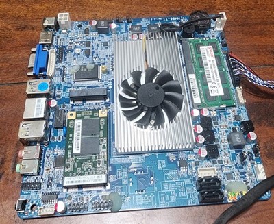 Intel Core I3-4130 CPU Microprocessor Motherboard + 256gb Ssd + 8GB Ddr3 1600mhz
