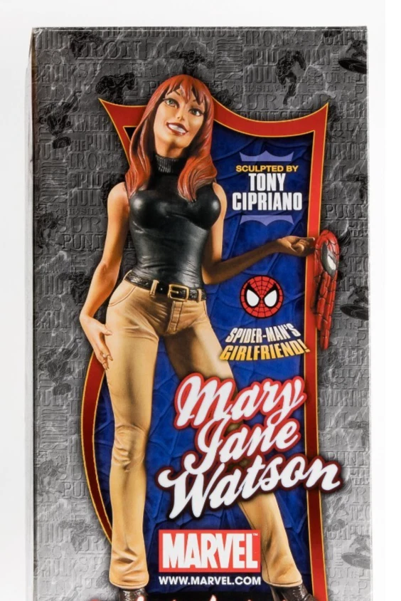 Nueva/Sellada Estatua Bowen Designs Mary Jane Watson Tamaño Completo 🔥NUEVA EN CAJA #459/1500 ¡RARA! Foto 3 de 4