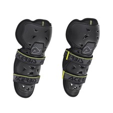 Genouillère Acerbis Profile 2.0 Junior Noir Jaune Protection MX Enduro Offroad