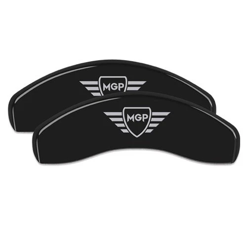 2014-2015 Lexus IS250 Front + Rear Black "MGP" Brake Disc Caliper Covers 4pc Set - Image 3 of 4