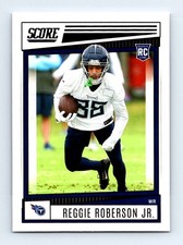 #397 2022 Score BASE ~~ Reggie Roberson Jr. RC Tennessee Titans