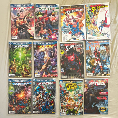 DC Comics Lot Deutsch Justice League Superman Batman Suicide Squad