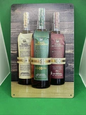 Basil Hayen's Bourbon-Metal Bar/Garage/Mancave Sign