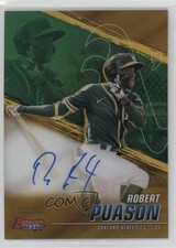 2021 Bowman's Best of Gold Refractor 14/50 Robert Puason #B21-RP Auto 1j91