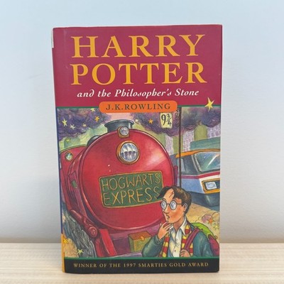 Harry Potter & The Philosopher s Stone Hardcover Book RARE Pg 53 ''1 Wand'' 2x
