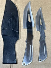 Hibben Pro-Thrower Combo UC879 & UC880 Stainless Steel Throwing Knives Set