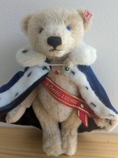Steiff Koenig Ludwig Teddyb&auml;r 25 cm limitierte Auflage 1500 Nr.253 Box &...