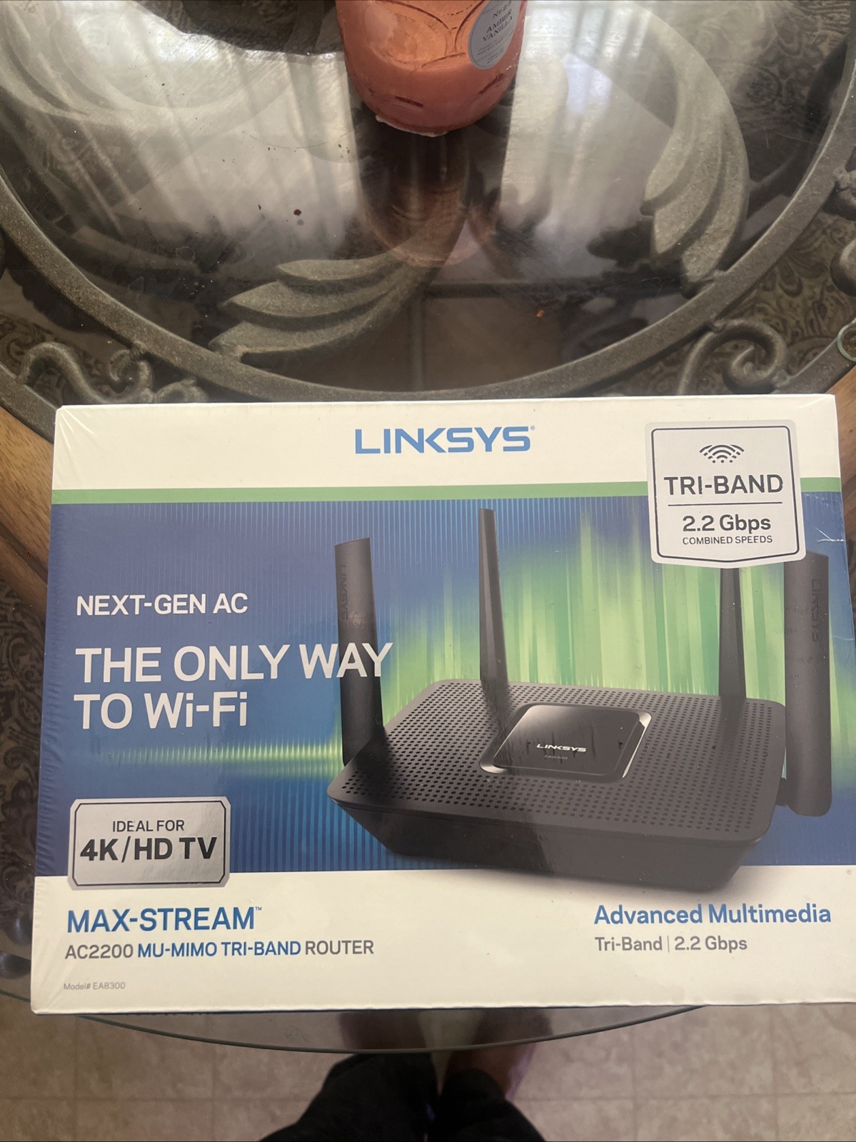 Linksys Ea8300 Max Stream Dual Band Wireless Router - Black