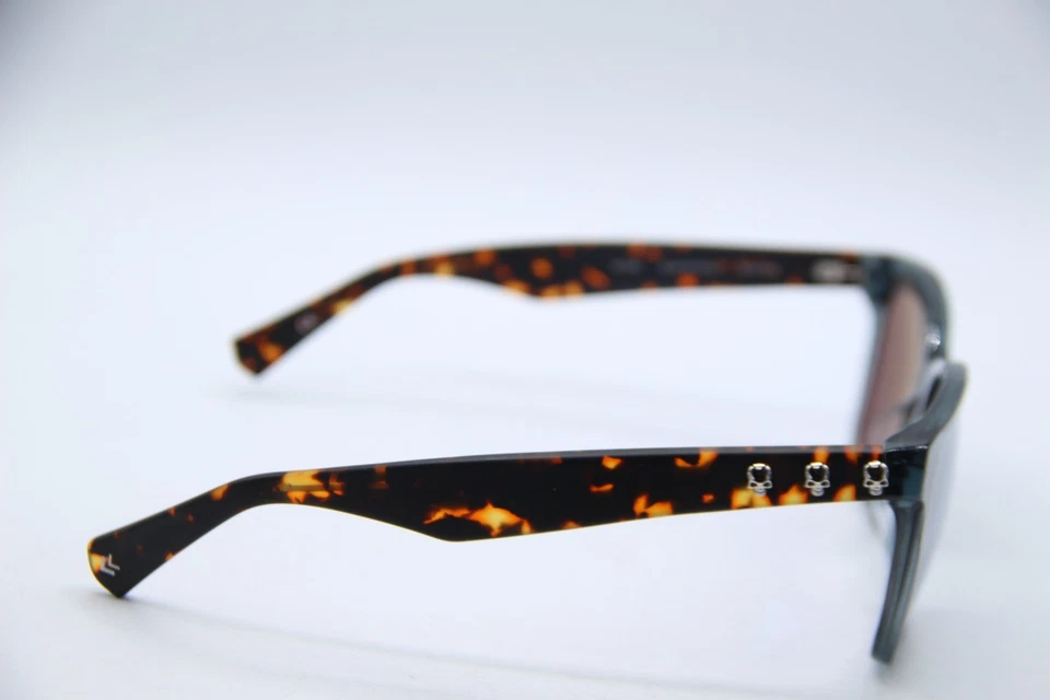 GAFAS DE SOL JOHN VARVATOS SJV554 AZUL CRISTAL HABANA MARCOS AUTÉNTICOS 56-19 Foto 4 de 4