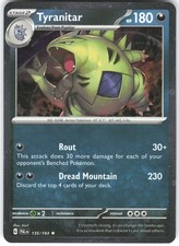 Tyranitar (Cosmo Foil) 135/193  HOLO NM Pokemon Card TCG