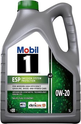 Mobil 1 ESP x2 0W-20 Motoröl 5 Liter VW 50800 50900 MB 229.71 Porsche C20 DexosD