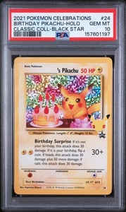 Psa 10 Birthday Pikachu | eBay