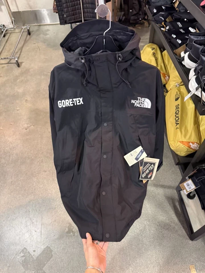 ¡Nuevo! North Face’s Hombre Impermeable Gore-Tex Chaqueta Negra! Talla XXL Foto 4 de 4