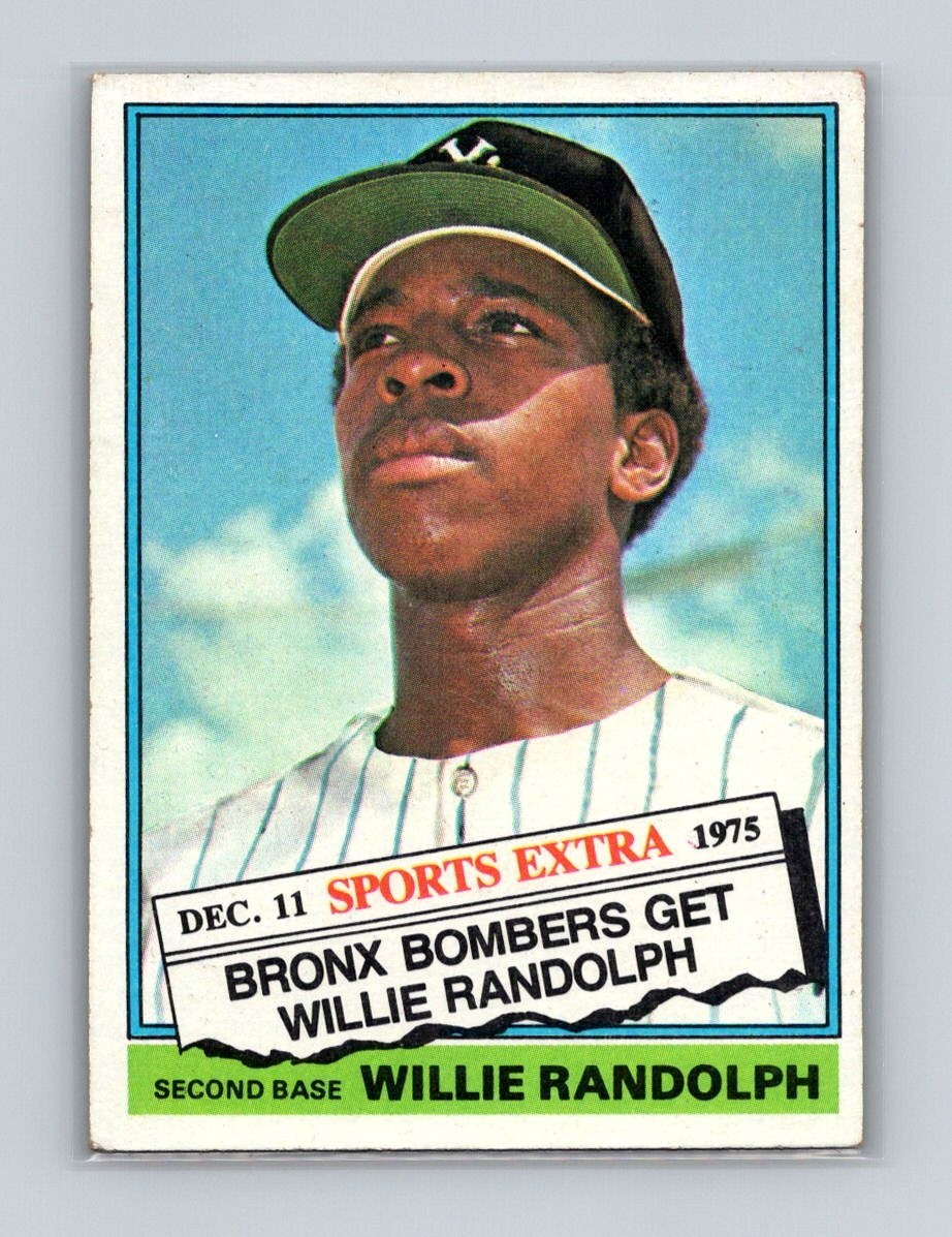 1976 Topps - Traded Willie Randolph #592T (RC)