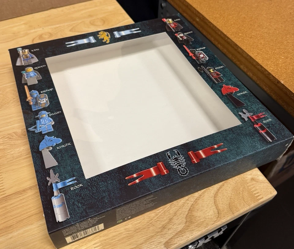 Juego de ajedrez Lego Knights 2005 - usado - abierto pero sin jugar, desgaste en estuche Foto 3 de 4