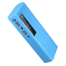 Blue DIY Power Bank Box 5 21700 Battery Charger Case PD22.5W Fast Charging Box H