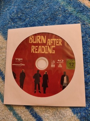 Burn After Reading Blu Ray Disc deutsch (Ohne Blu Ray Disc Cover Ohne Hülle)