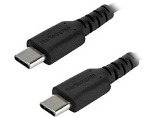 StarTech.com RUSB2CC2MB 2m 6.56 ft. USB C Cable - Durable USB 2.0 Type C Cord