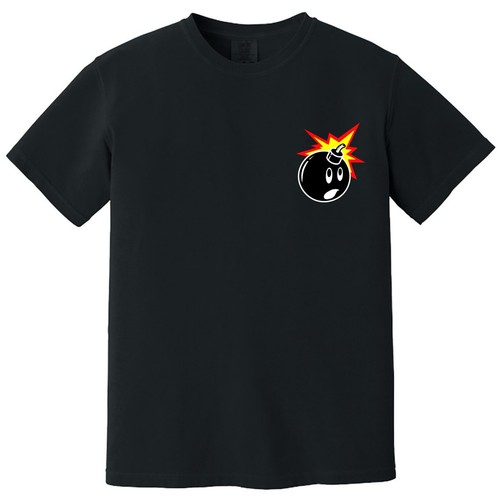 NEW Kustom Teez THE HUNDREDS ADAM BOMB Tee Shirt SMALL-2XLARGE BLACK MADE IN USA