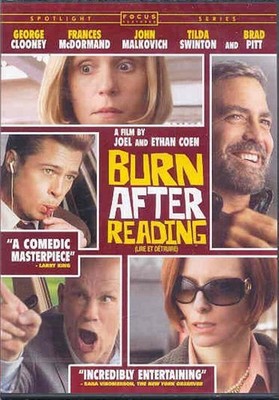 Burn After Reading Coen, Joel