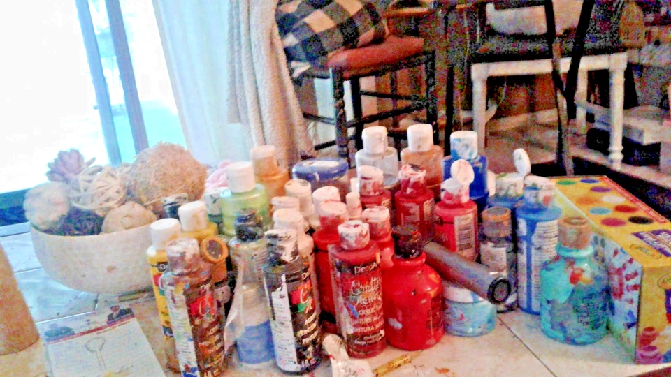 Pintura Original Mujer Desnuda Abstracto Moderno Grande 18x24 Arte por pb        Foto 2 de 4