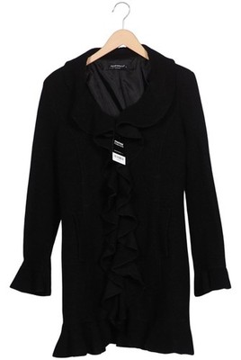 RINASCIMENTO Mantel Damen Jacke Parka Gr. L Wolle Schwarz #ugi94op