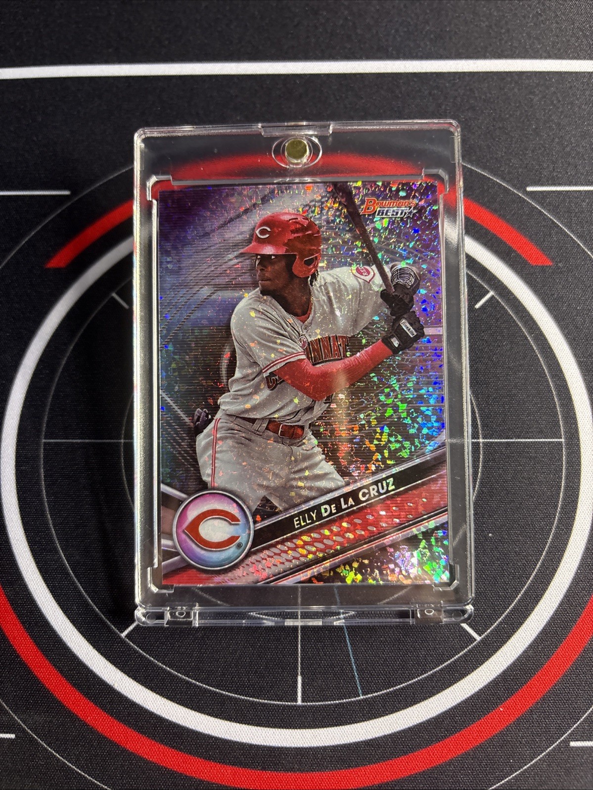 2022 Bowman's Best Elly De La Cruz Mini-Diamond Refractor /299 #TP-17