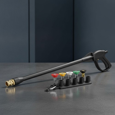 #ad Pressure Washer Wand 308494075 with 5 Spray Nozzles and 1 Tips Holder for Ryobi $30.97