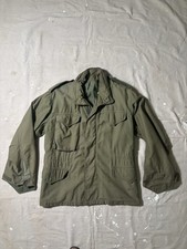 M-65 Field Jacket OG 107 Men Small, Olive Green, US Army, 60s Vintage