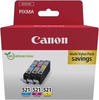 Canon 2934B016 - Tinte CLI-521 C.M.J Alarm