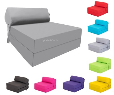 Einzelklappsofa Schlafsofa Futon Schaumstoff Füllstuhl Gast Z Bett Klappmatratze